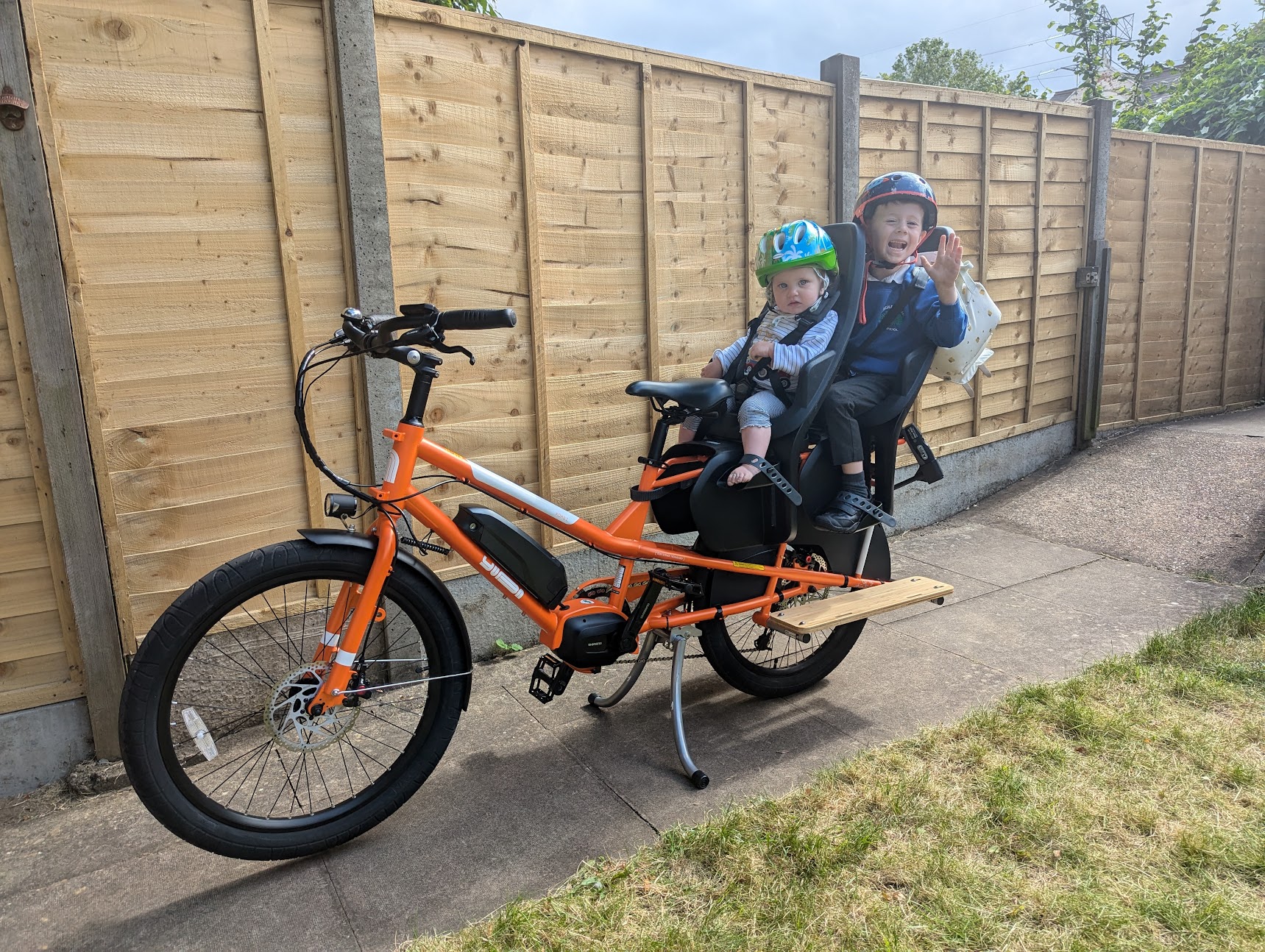 Our electric cargo bike